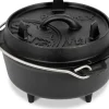 New Dutch Oven FT3 Schwarz mit planem Boden 1,6 l Töpfe