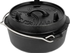 New Dutch Oven FT3 Schwarz mit planem Boden 1,6 l Töpfe