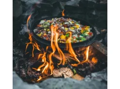 New Dutch Oven FT3 Schwarz mit planem Boden 1,6 l Töpfe