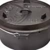 Petromax Töpfe<Dutch Oven FT12-T Schwarz mit planem Boden ca. 11,4 l