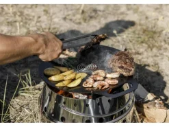 Petromax Pfannen<Einsatz für Grillplatte Atago-plate-in