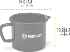 Sale Petromax Emaille Milchtopf 1 L Schwarz