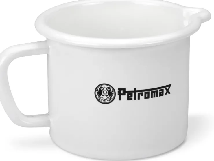 Petromax Emaille Milchtopf 1,4 L Weiß