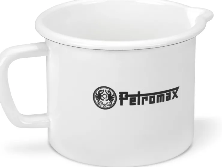New Petromax Emaille Milchtopf 1 L Weiß