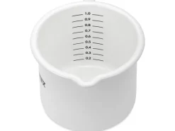 New Petromax Emaille Milchtopf 1 L Weiß