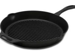 Sale Grillpfanne Gusseisen mit Stiel 35cm Herde