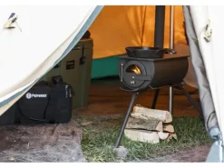 Outlet Petromax Zeltofen und Campingkocher Loki2 Schwarz