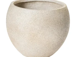 Töpfe<Pflanztopf  29,5 cm x 29,5 cm x 23,5 cm Beige