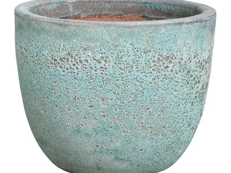 Töpfe<Pflanztopf 28 cm x 28 cm x 22 cm Grün