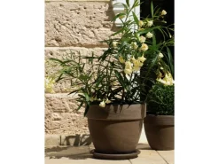 Töpfe<Pflanztopf Levante Ø 30 cm Basalt Braun