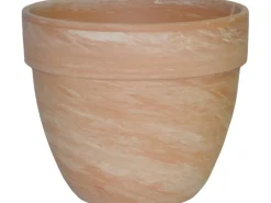 Töpfe<Pflanztopf Levante Ø 39 cm Caramel Terrakotta