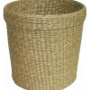 Töpfe<Pflanztopf Seegras mit PET-Einsatz Ø 25,5 cm x 24 cm Hellbraun