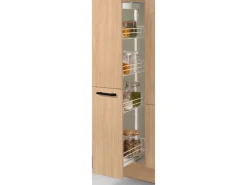 Clearance Pino Küchenzeile 280 cm Eiche Aviva Anschlag rechts 1 Geräte-. 1 Seitenschrank
