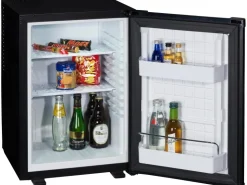 Clearance PKM Minibar-Kühlschrank MC40E Schwarz EEK: E