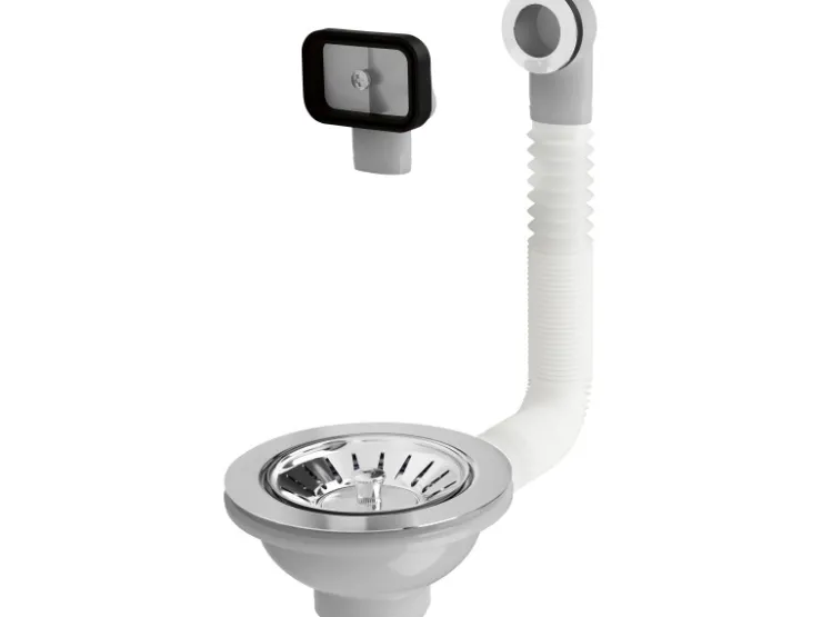 Zubehör Für Küchenarmatur<Prevex Ablaufventil-Set 1 1/2" Ø 114 mm Chrom