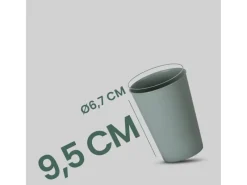 Sale Becher Kunststoff Grün 0,2 Liter 8er Pack Geschirr