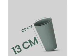 Hot ProHome Becher Kunststoff Grün 0,4 Liter 16er Pack