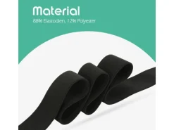Gummiband 2,5 m x 2,0 cm Schwarz Küchenhelfer