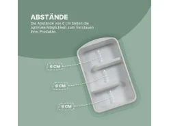 Online ProHome Küchenorganizer Gewürze & Tüten Weiß 2er Pack
