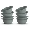 ProHome Geschirr|Gefrierschränke<Kunststoff Schüssel BPA Frei 1,55 x 6 cm Grün 8er Pack