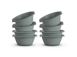 ProHome Geschirr|Gefrierschränke<Kunststoff Schüssel BPA Frei 1,55 x 6 cm Grün 8er Pack