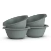 ProHome Geschirr<Kunststoff Schüssel BPA Frei 1,55 x 6 cm Grün 4er Pack