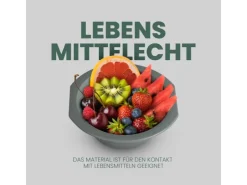 ProHome Geschirr<Kunststoff Schüssel BPA Frei 1,55 x 6 cm Grün 4er Pack