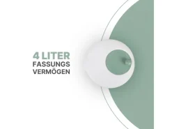 ProHome Pfannen<Salatschleuder 4 Liter Ø25 cm Grün