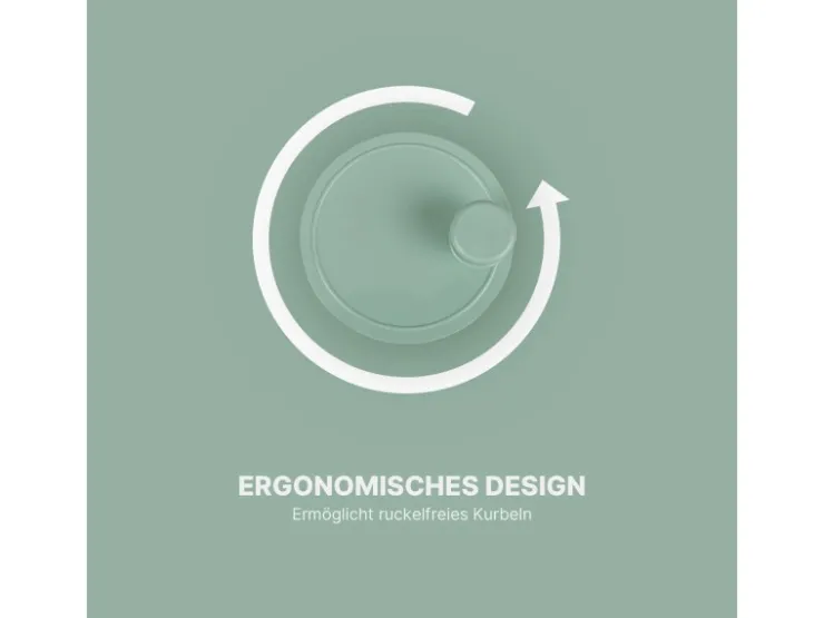 ProHome Pfannen<Salatschleuder 2,7 Liter Ø20 cm Grün