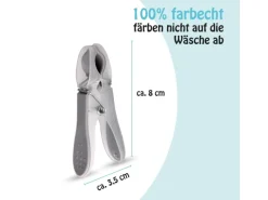 Wäscheklammern Anthrazit Grün 100er Pack Wäschetrockner
