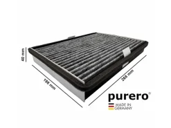 Sale PURERO Aktivkohlefilter für Miele DKF 36-P Active Air Clean Filter Unterbauhauben|Dunstabzugshauben-Filter