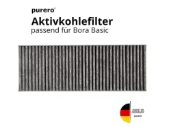 Outlet PURERO Premium Aktivkohlefilter Ersatzfilter für Bora BASIC Dunstabzug - 6 Stück Unterbauhauben|Dunstabzugshauben-Filter