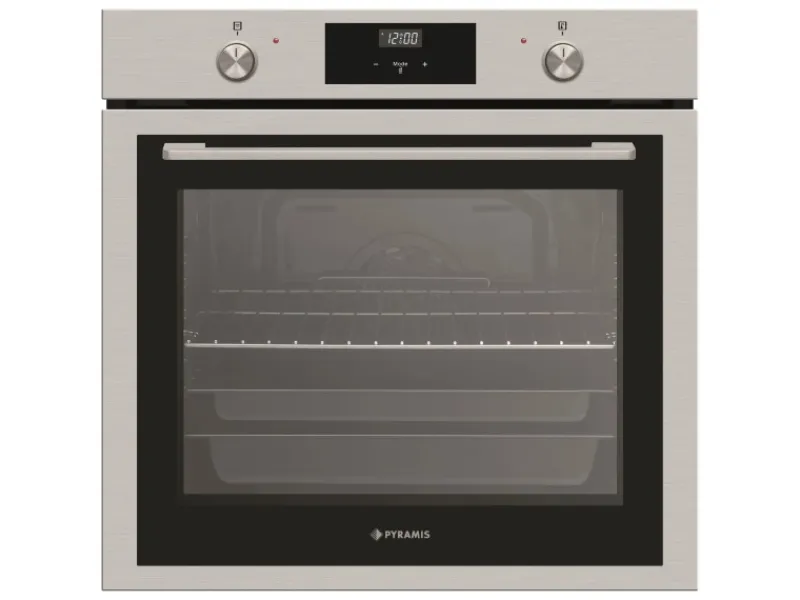 New Backofen PO78042009PIX Klassik Edelstahl Backöfen