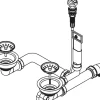 Best Drehexcenter für 1 1/2-Becken Spülen 92 mm Zubehör Für Spülen|Zubehör Für Küchenarmatur