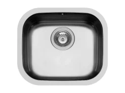 Outlet Pyramis Edelstahlbecken Kiba Square 44,6 cm x 38,6 cm Edelstahl