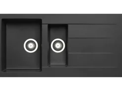 New Küchenspüle Athlos (86x50) 1 1/4B 1D, Pyra Granitspülen