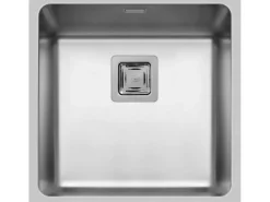 Outlet Küchenspüle Lume 44 cm x 44 cm 1B Edelstahl poliert Edelstahlspülen