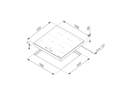 Discount Pyramis Kochfeld PHI62432FMB