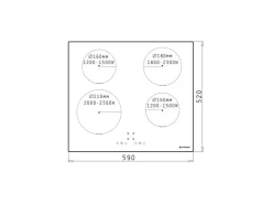 Best Pyramis Kochfeld PHI62430FMB