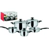 Pyramis Pfannen<Kochtopf-Set Gourmet Silber
