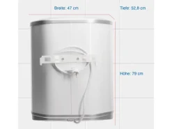 New Hängespeicher REG 80 QB EU 80 Liter Warmwasserspeicher