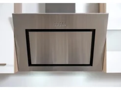 Clearance Economy Küchenzeile KB210ESGS 210 cm -Eiche Sägerau Herde|Kochfelder