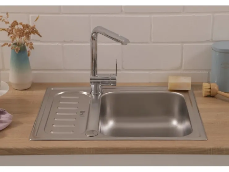 Sale Respekta Edelstahlspüle Riverside 61,5 cm x 50 cm
