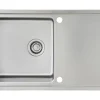 Outlet Respekta Einbauspüle Chicago 86 cm x 50 cm Edelstahl