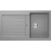 Respekta Granitspülen<Einbauspüle Massivgranit Austin 86 cm x 50 cm Grau