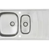 Outlet Respekta Einbauspüle Miami 100 cm x 50 cm Edelstahl
