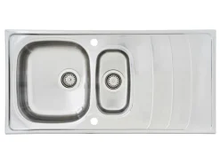 Outlet Respekta Einbauspüle Miami 100 cm x 50 cm Edelstahl