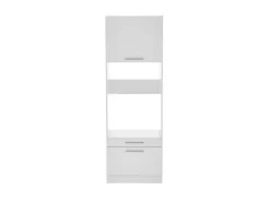 Best Hauswirtschaftsraum Set Clara 200 cm x 184,8 cm x 67,6 cm Weiß Matt Küchenschränke