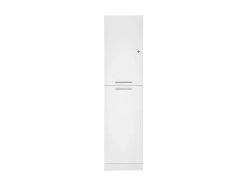 Best Hauswirtschaftsraum Set Clara 200 cm x 184,8 cm x 67,6 cm Weiß Matt Küchenschränke
