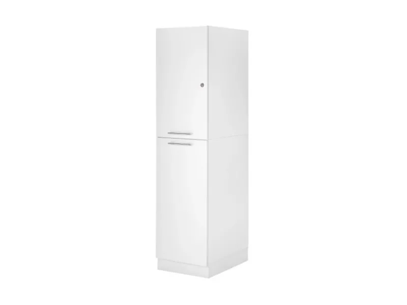 Best Hauswirtschaftsraum Set Clara 200 cm x 184,8 cm x 67,6 cm Weiß Matt Küchenschränke